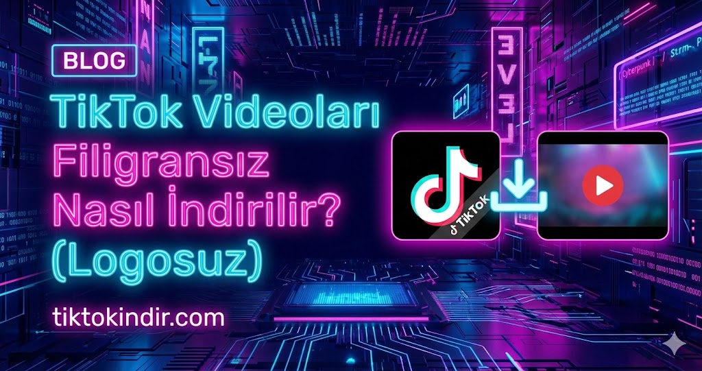 TikTok Videoları Filigransız Nasıl İndirilir? (Logosuz)